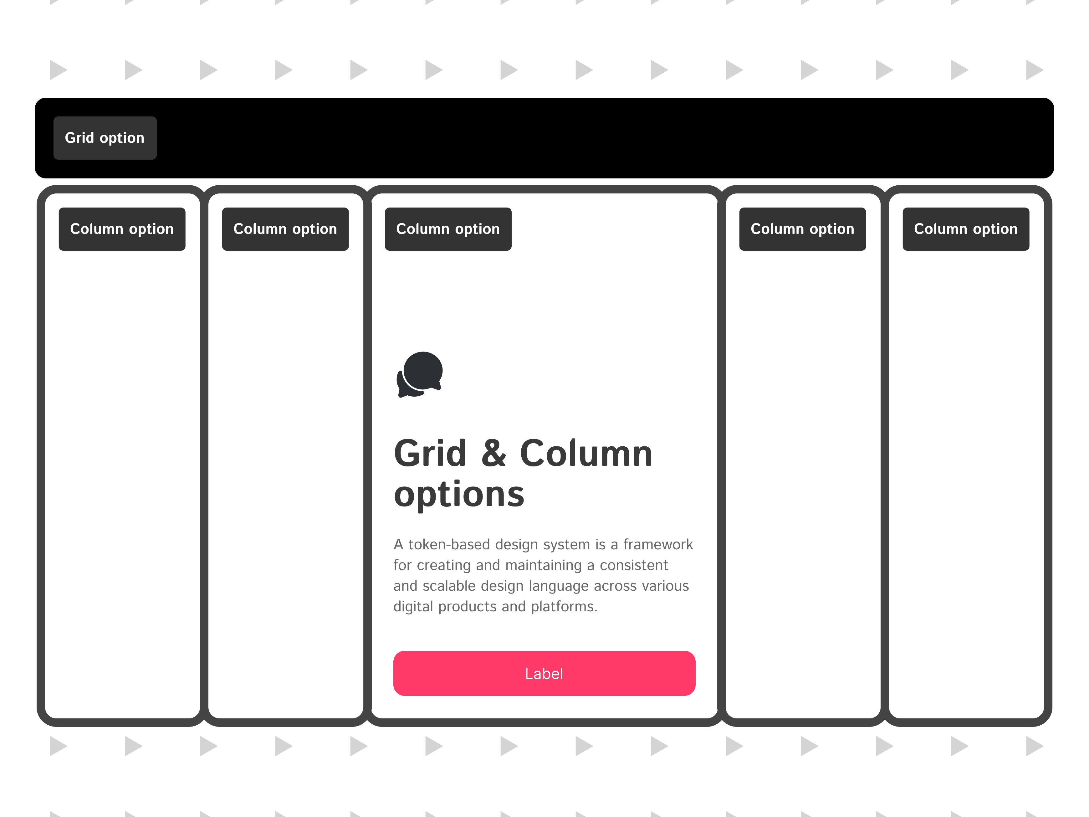 Powerful Grid & Column options